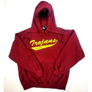 USC‎ Trojans NCAA Cardinal Red Hooded Sweatshirt TSI Sportswear, No Tag